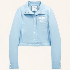Courrèges Light Blue Women's Jacket